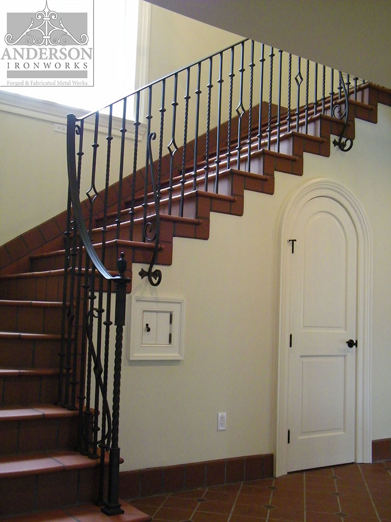 Wrought Iron Railing Custom And Pre Designed Anderson