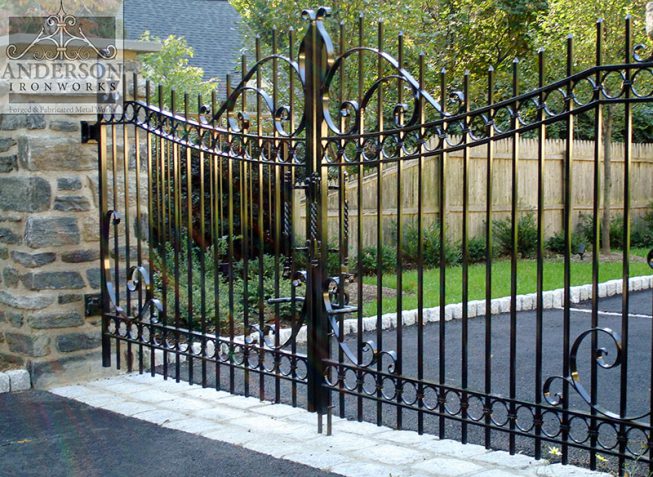 custom wrought iron gates 1