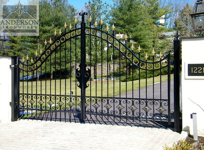 custom wrought iron gates