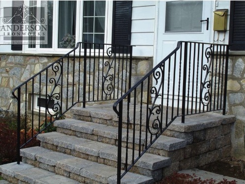 Exterior Wrought Iron Railing