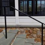 Aluminum stair rail