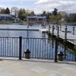 Aluminum fence rail
