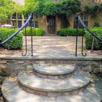 Wrought iron stair rail