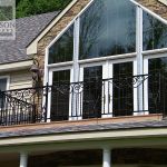 Wrought Iron balcony railing Wrought Iron balcony railing