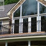 Wrought Iron balcony railing Wrought Iron balcony railing