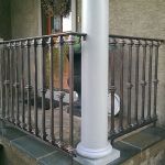 Iron porch and stair railing Iron porch and stair railing