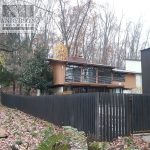 Corten yard fence Corten fence corner