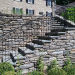 Wrought iron stair rail