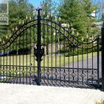 Wrought iron driveway gate wrought iron driveway gate