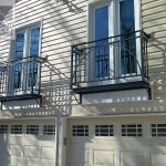Exterior iron balconies under windows Exterior wrought iron balconies under windows