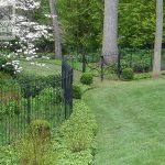 Custom made iron fence in Philadelphia, PA Custom made wrought iron fence in Philadelphia, PA
