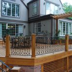 Wrought Iron deck railing Wrought Iron deck railing