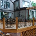 Wrought Iron deck railing Wrought Iron deck railing