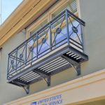 Decorative steel balcony Decorative steel balcony