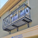 Decorative steel balcony Decorative steel balcony