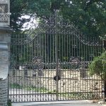 Wrought iron driveway gate Wrought iron driveway gate