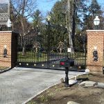 Wrought iron driveway gate Wrought iron driveway gate