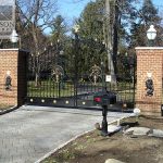 Wrought iron driveway gate Wrought iron driveway gate