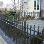 Victorian style picket fence Victorian style picket wrought iron fence