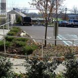 Stainless steel walkway railing Stainless steel walkway railing