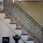 Decorative interior stair railing Decorative interior stair railing