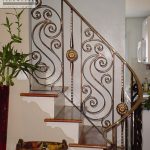 Decorative interior stair railing Decorative interior stair railing