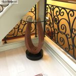 Decorative iron interior railing Decorative iron interior railing