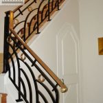 Decorative iron interior railing Decorative iron interior railing